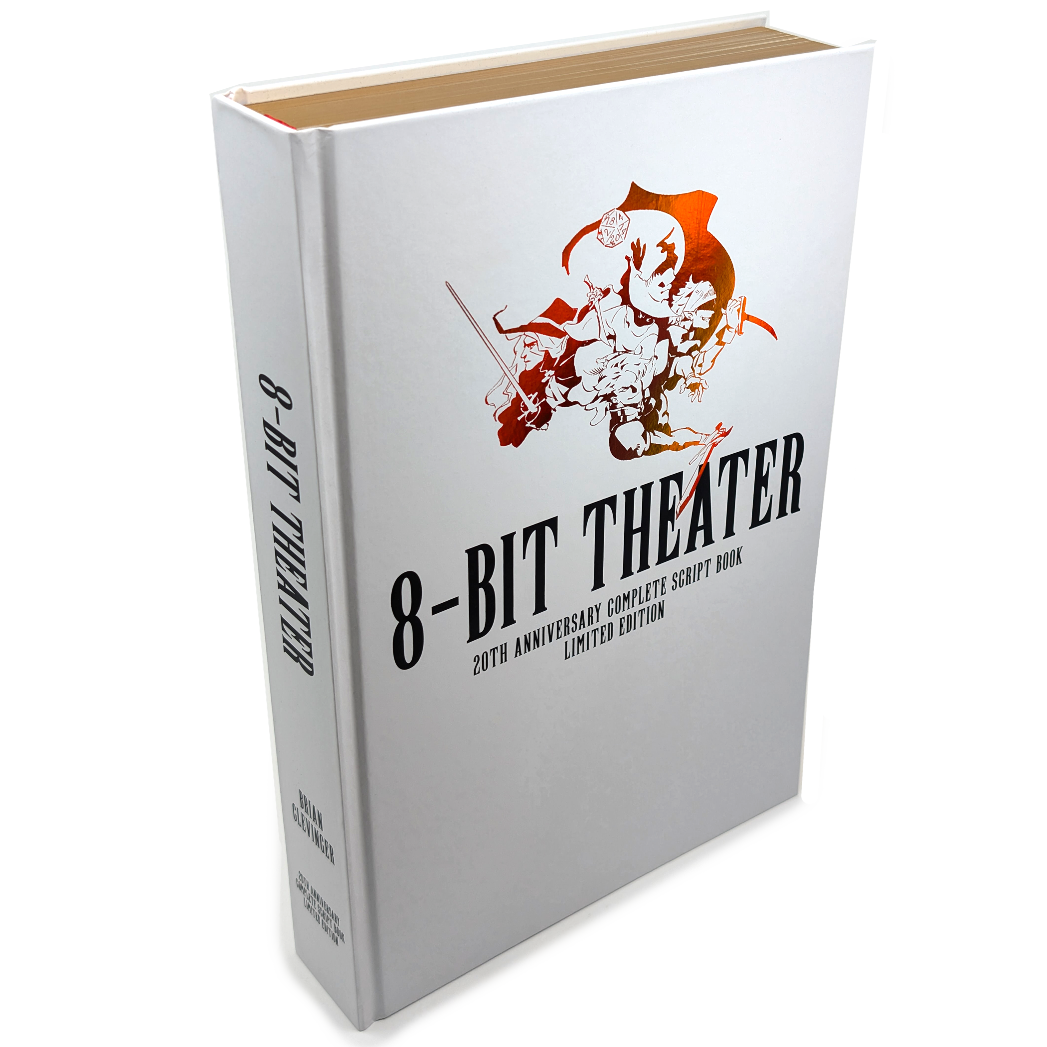 8-Bit Theater 20th Anniversary DO NOT SUE Scriptbook - Deluxe Limited Edition (w/ Extras)