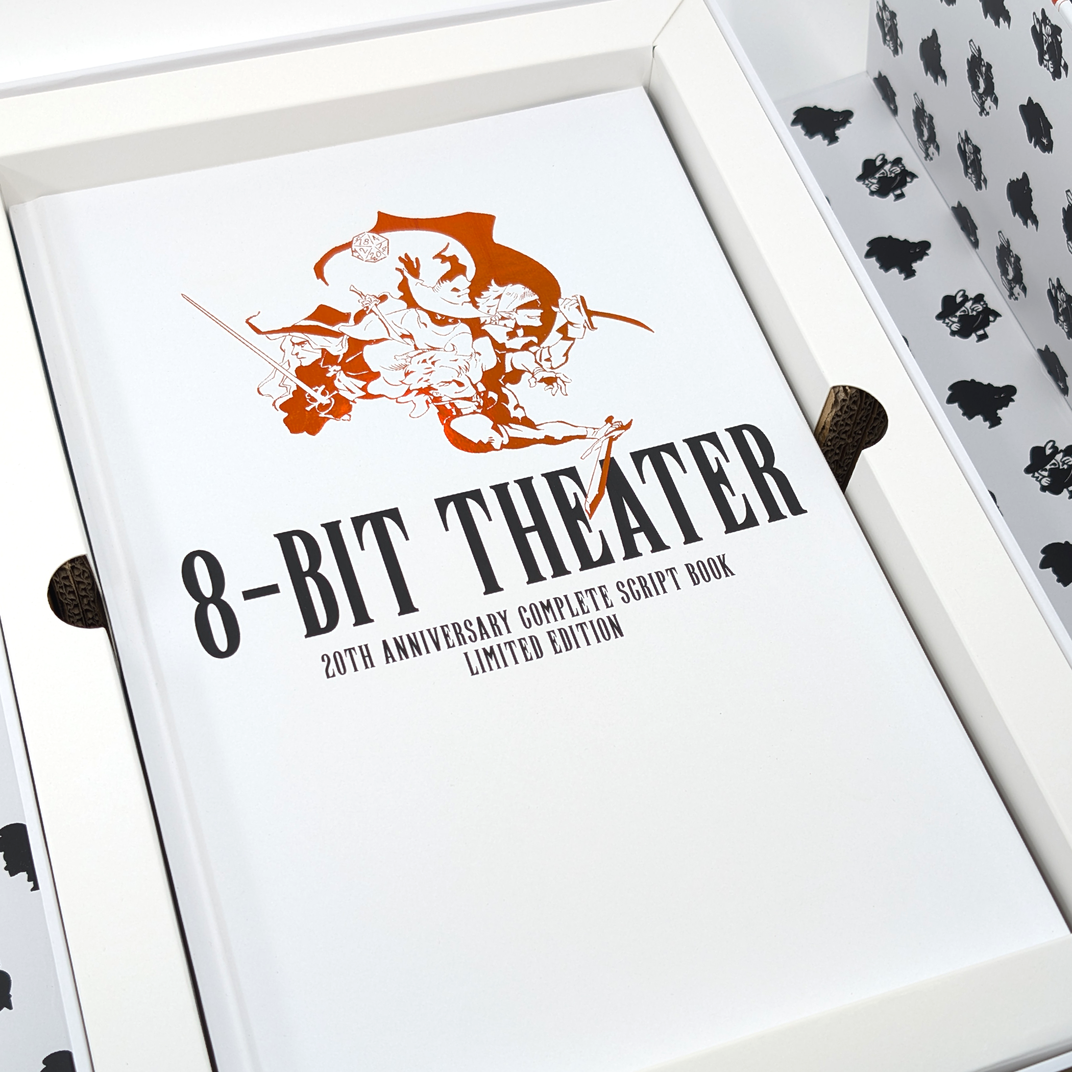 8-Bit Theater 20th Anniversary DO NOT SUE Scriptbook - Deluxe Limited Edition (w/ Extras)