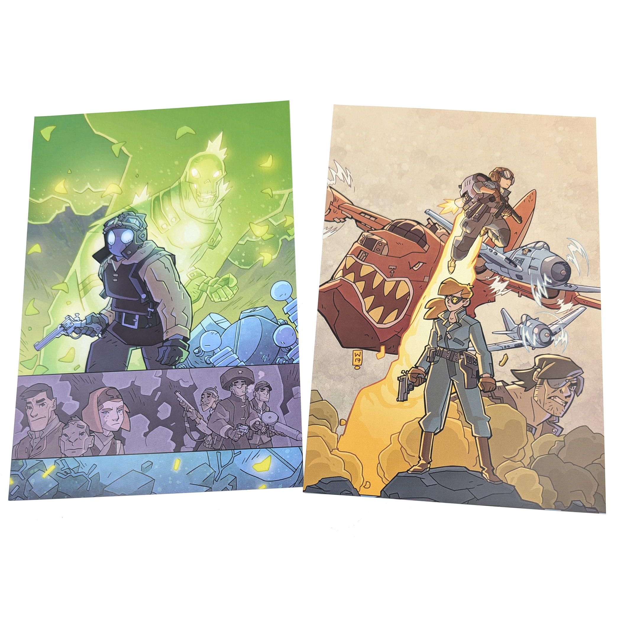 Raid on Marauder Island Print Set