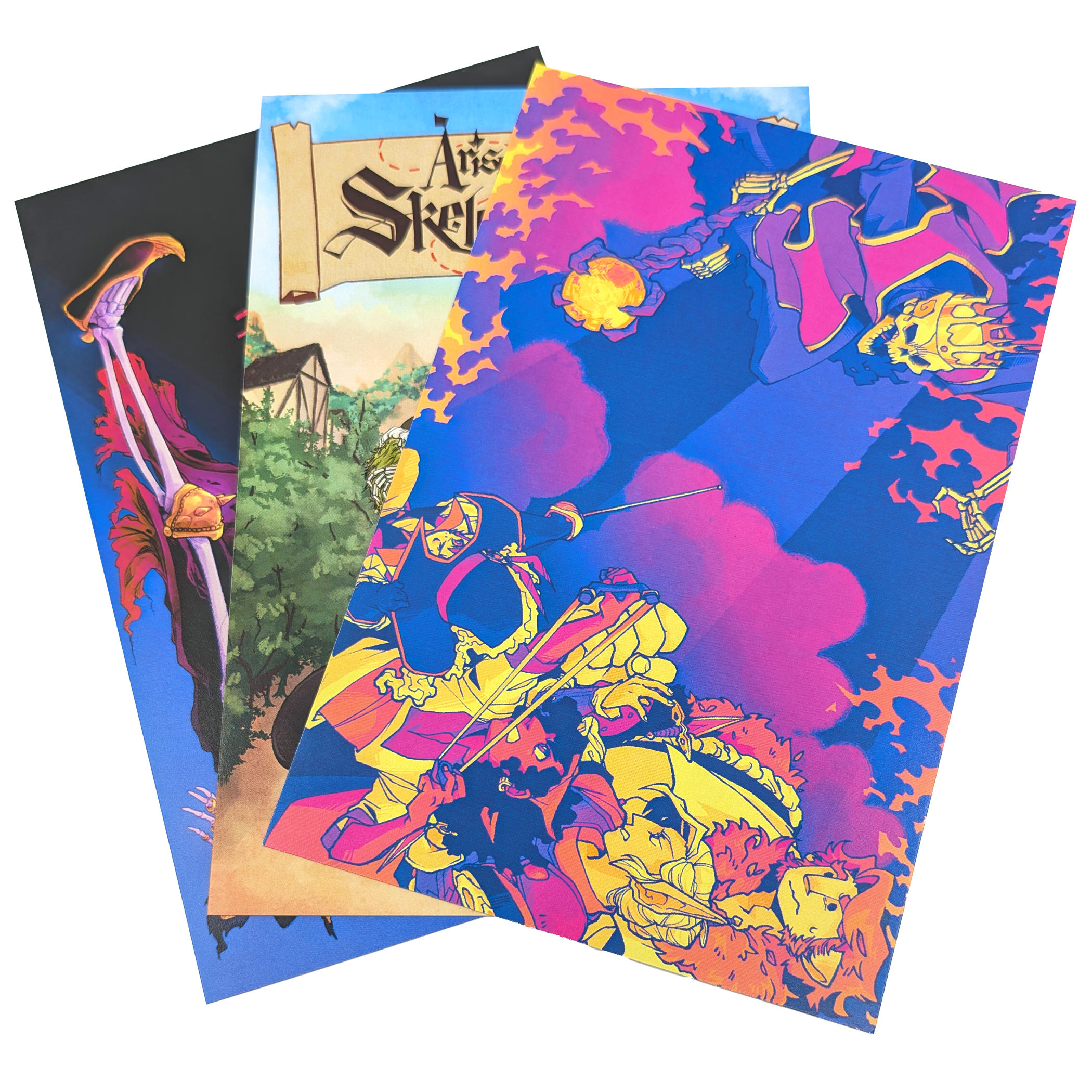 Arise Ye Skeleton King! Chapter 1 and Merch Bundle