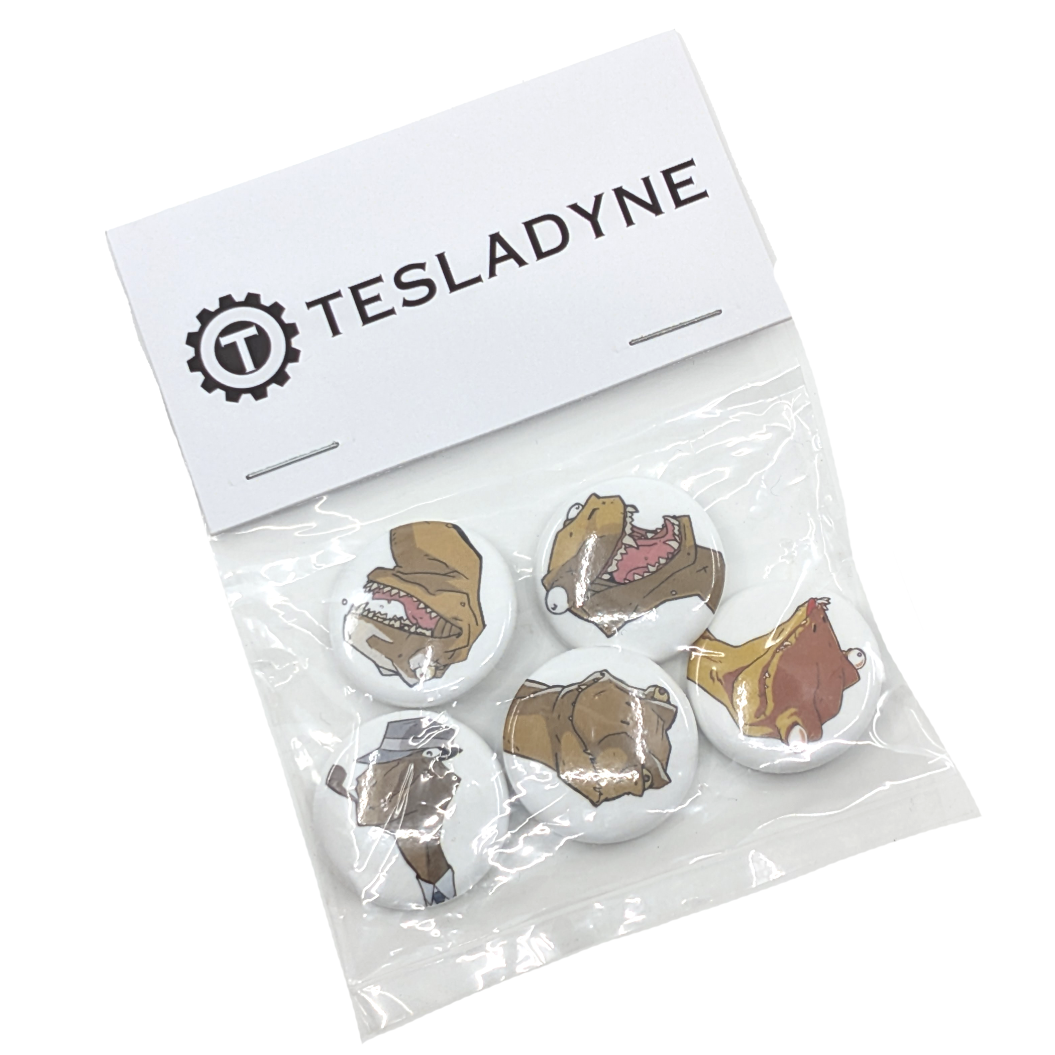 Atomic Robo Button Pack