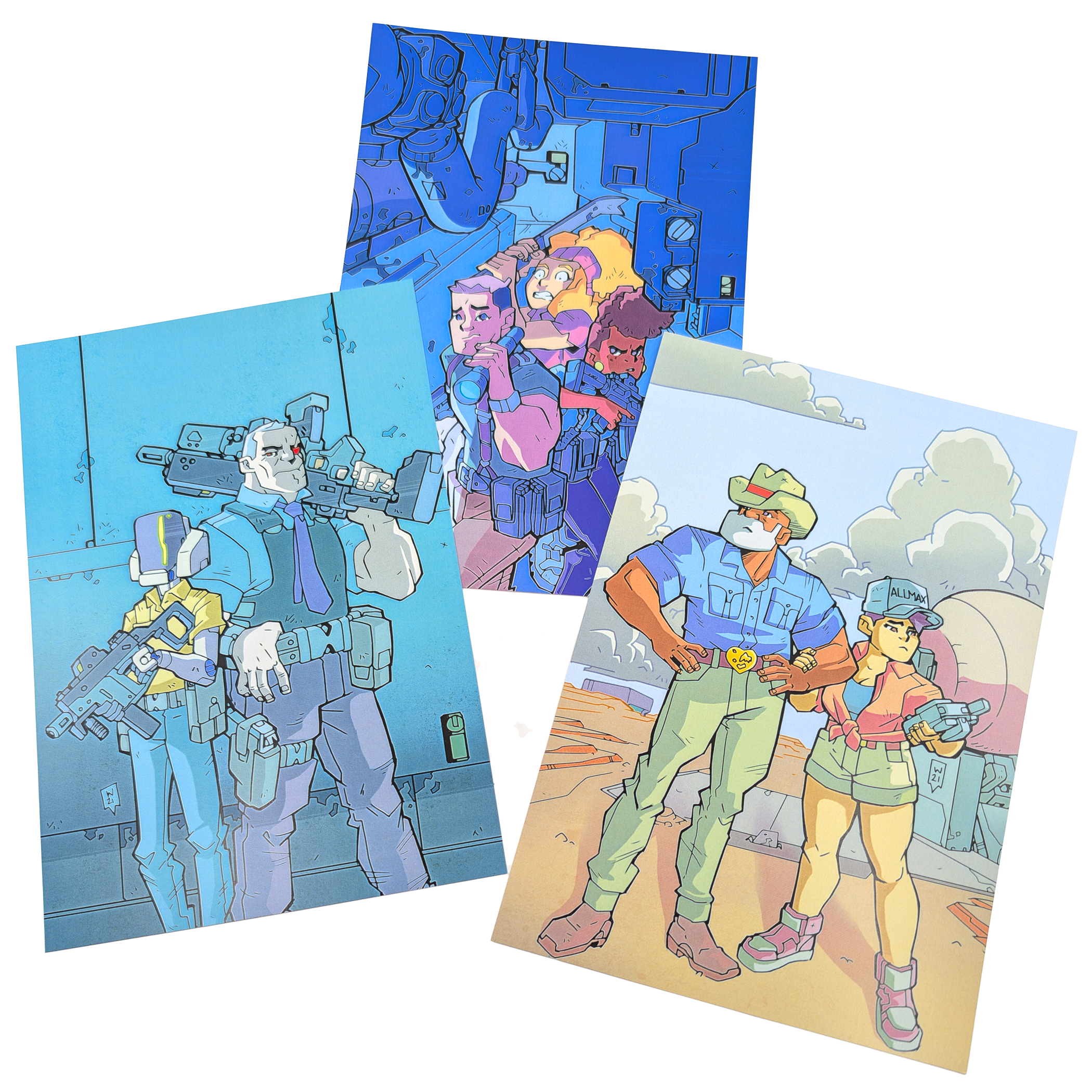 Vengeful Dead Print Set