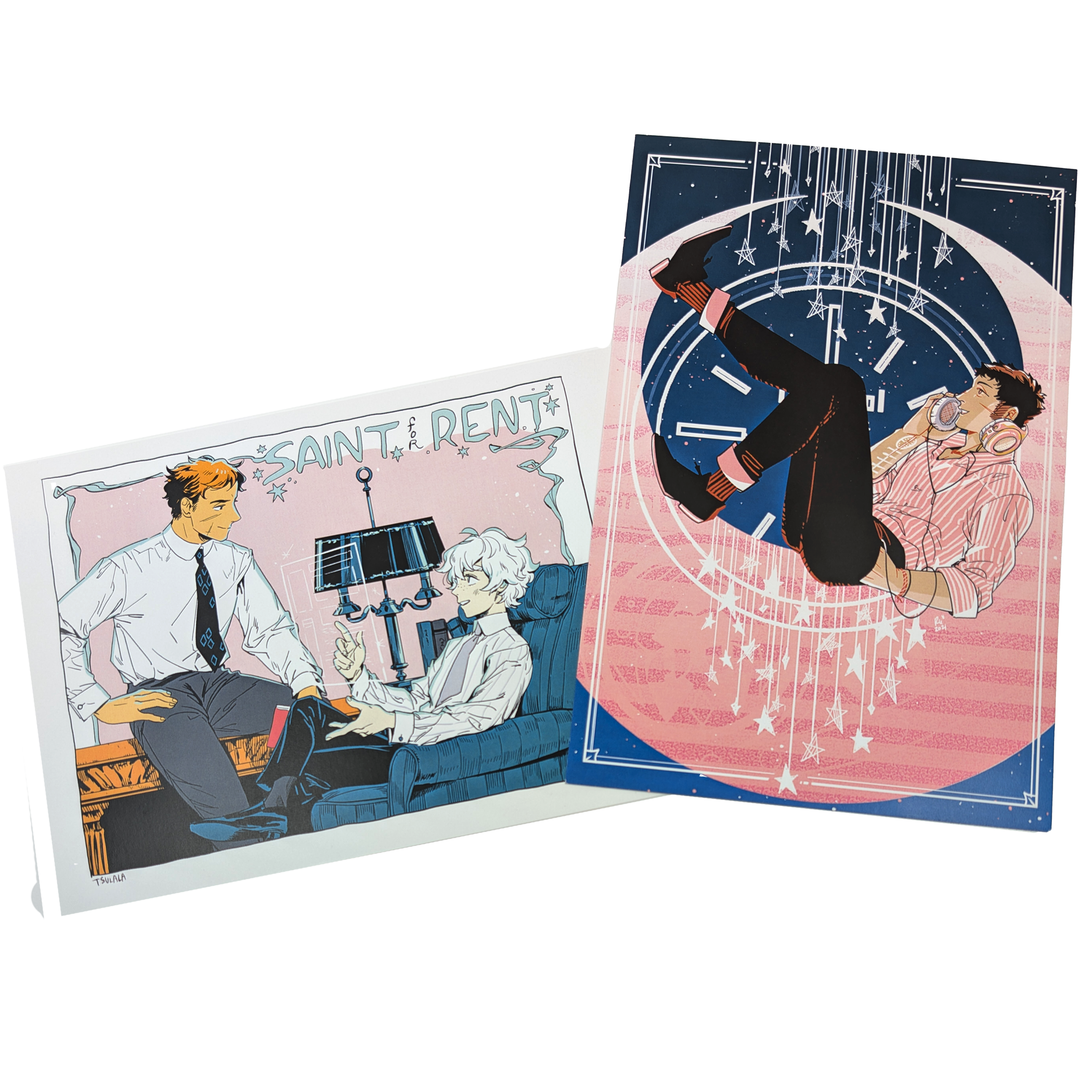 Saint for Rent 2023 Print Set