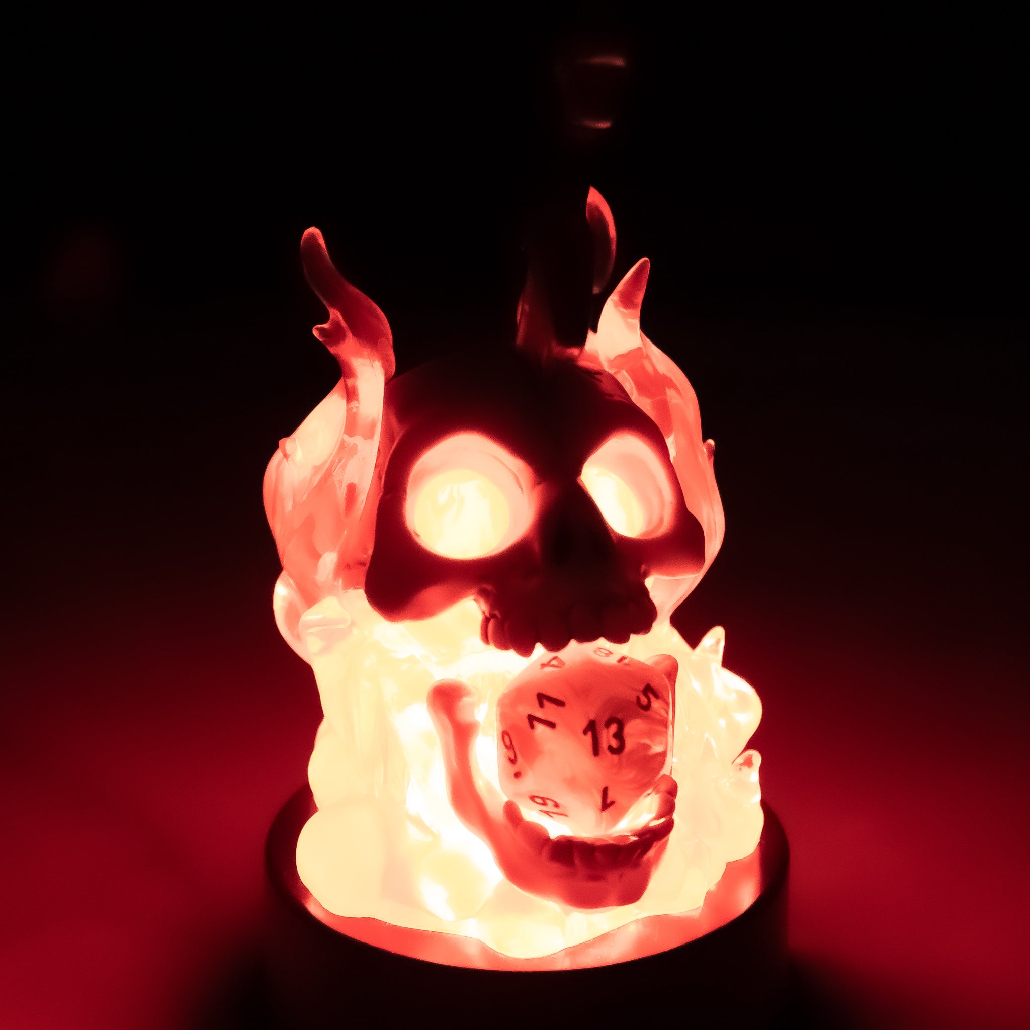 Arcane Skull Light Up Dice Guardian