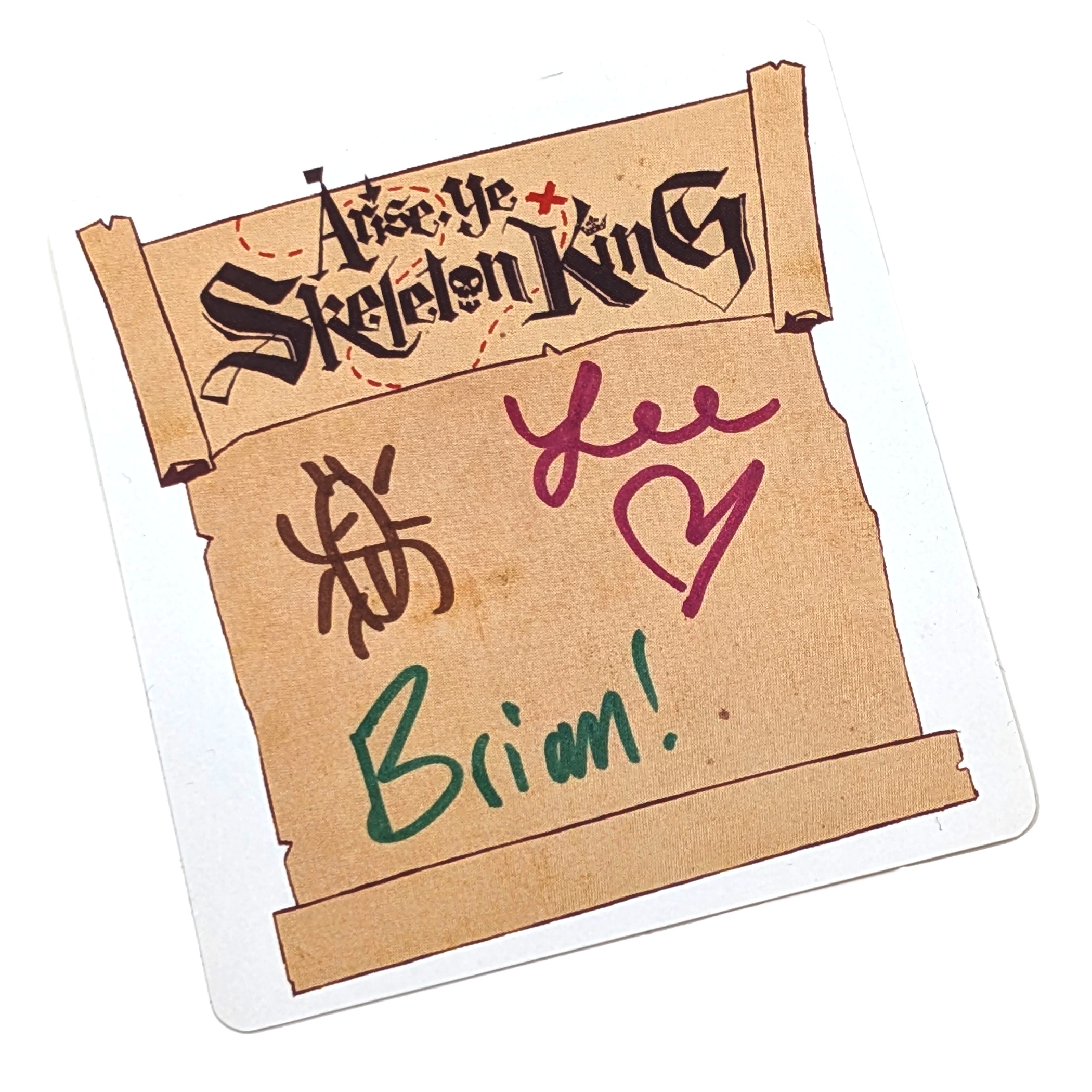 Arise Ye Skeleton King! Chapter 1 and Merch Bundle