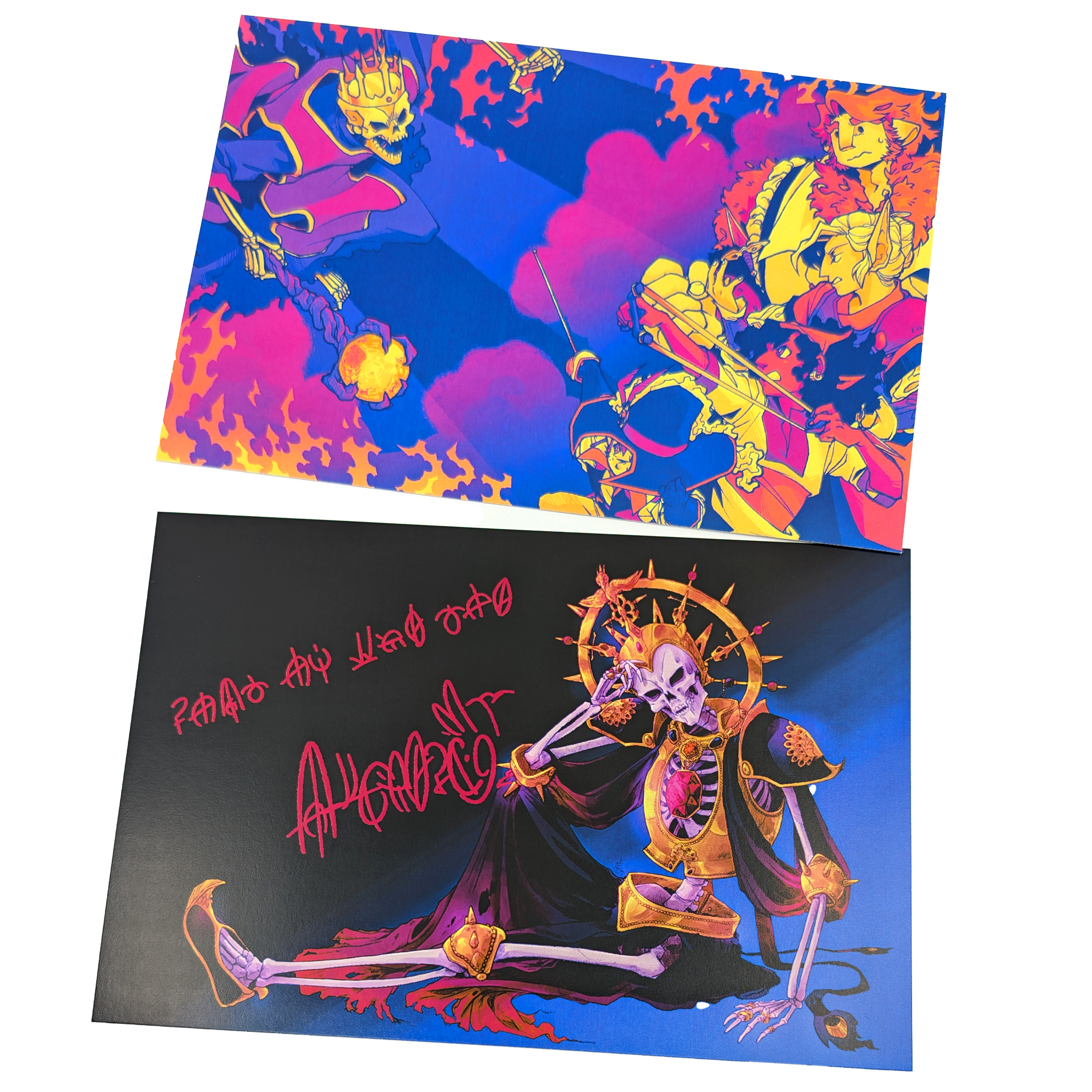Arise Ye Skeleton King! Print Set