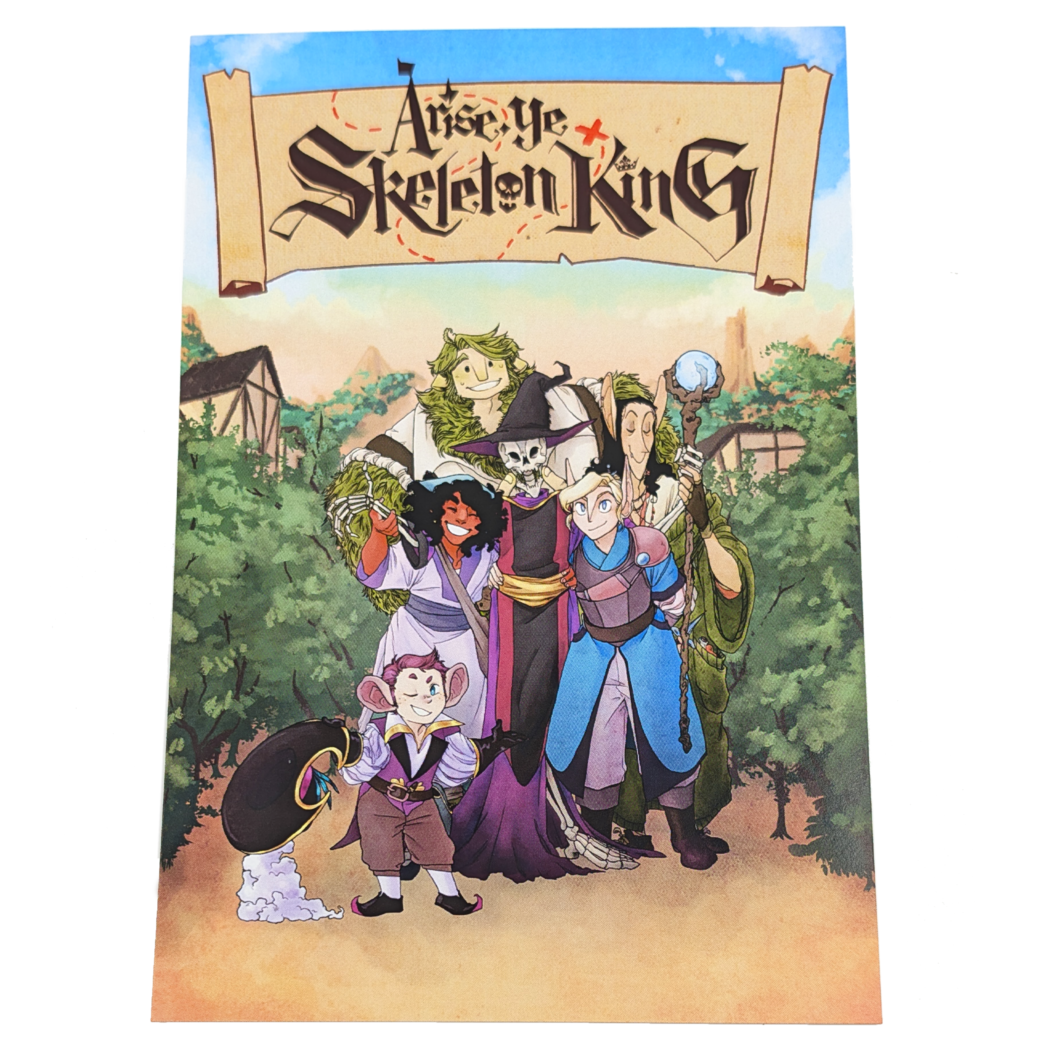 Arise Ye Skeleton King! Print Set