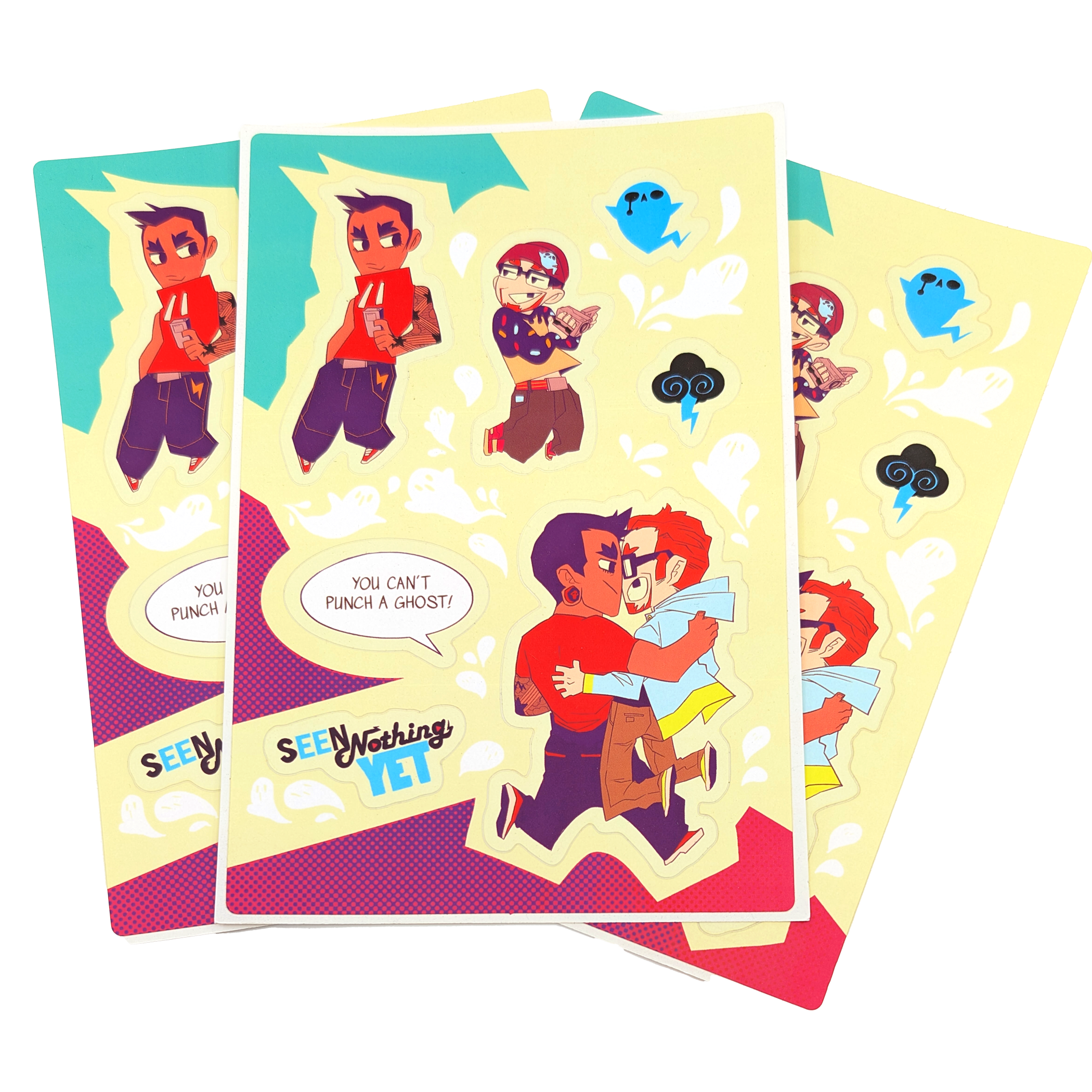 Seen Nothing Yet! Sticker Sheet