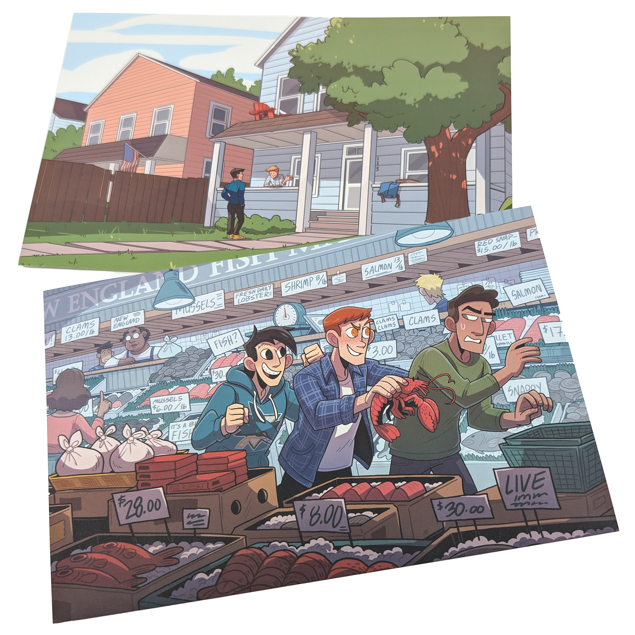 Check, Please! Year Four Print Set
