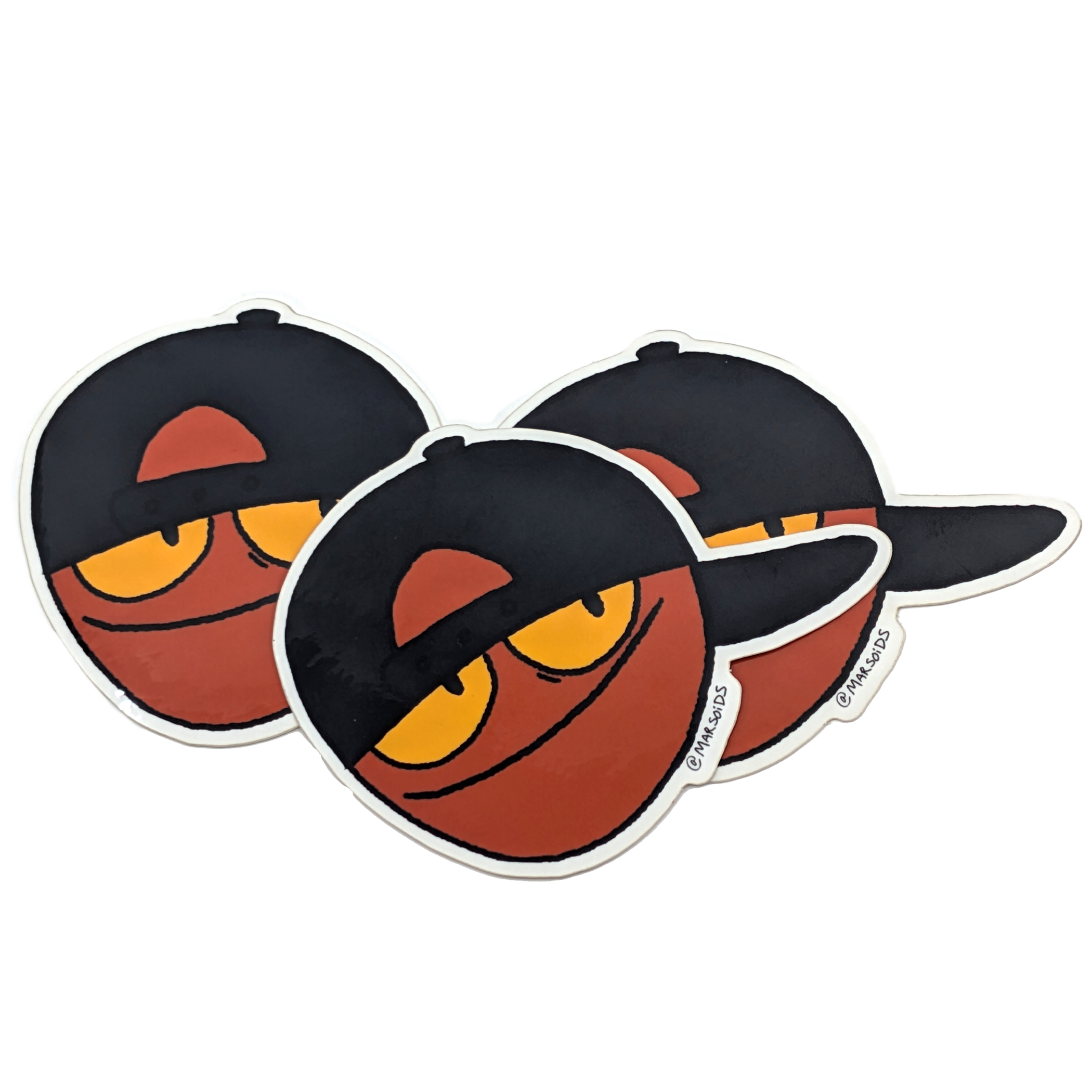 Marsoid Head Sticker