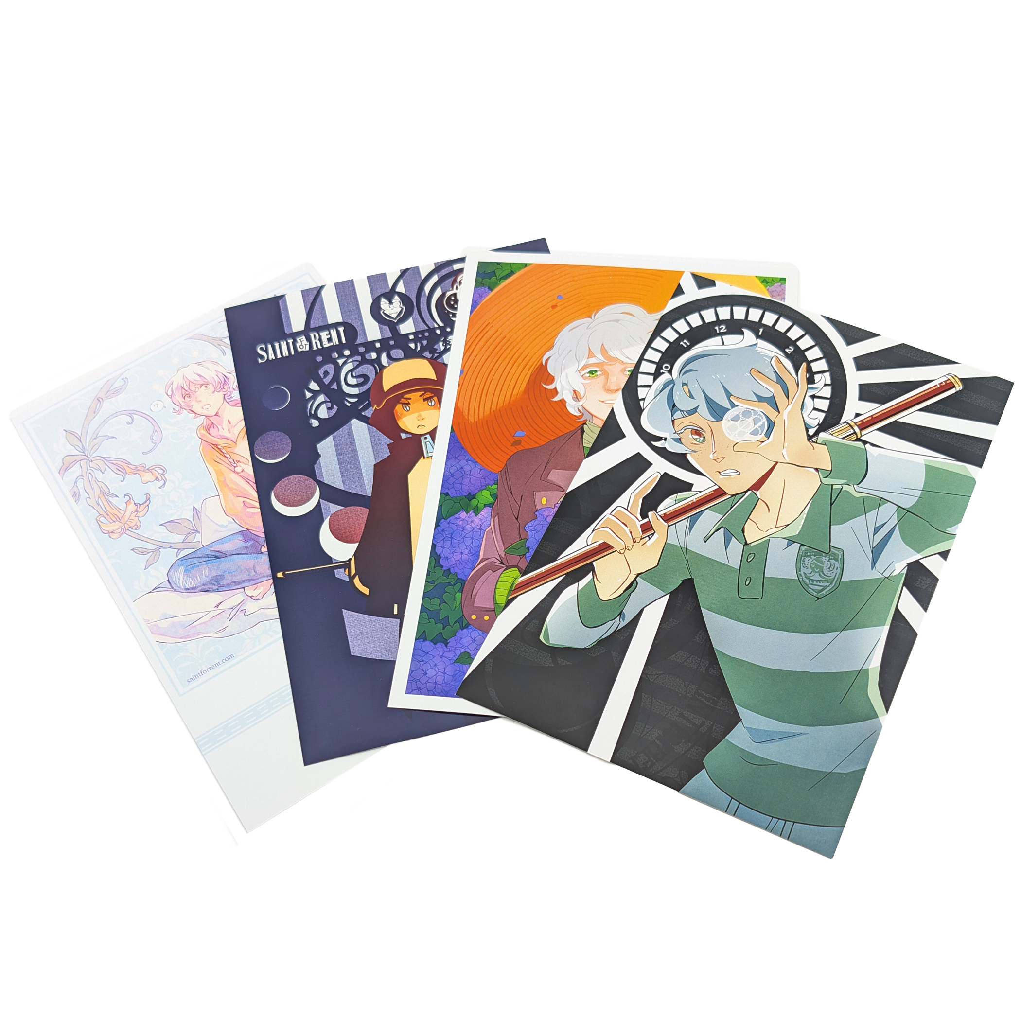 Saint for Rent 2020 Print Set