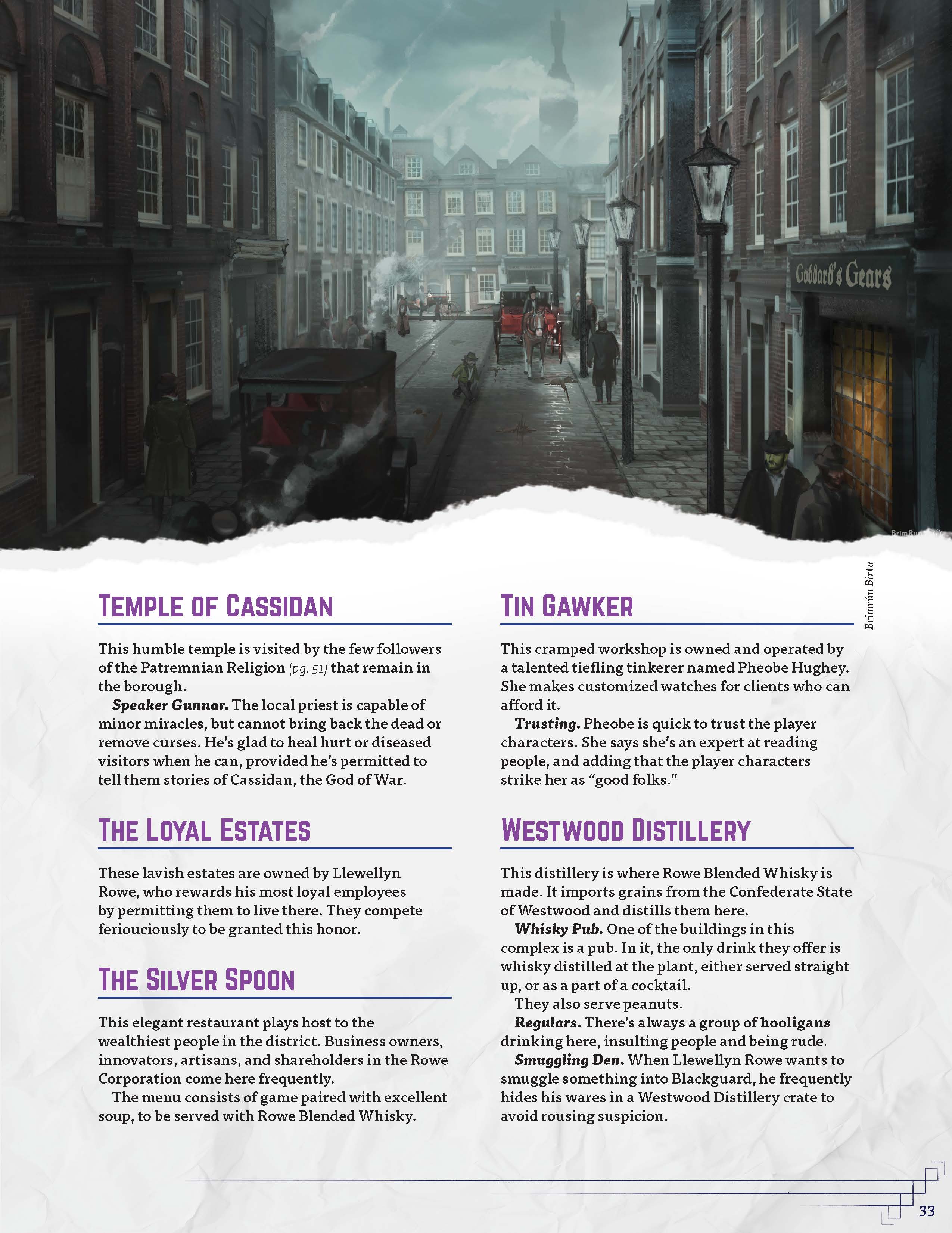 The Broadsheet #1: The Road to Blackguard PDF