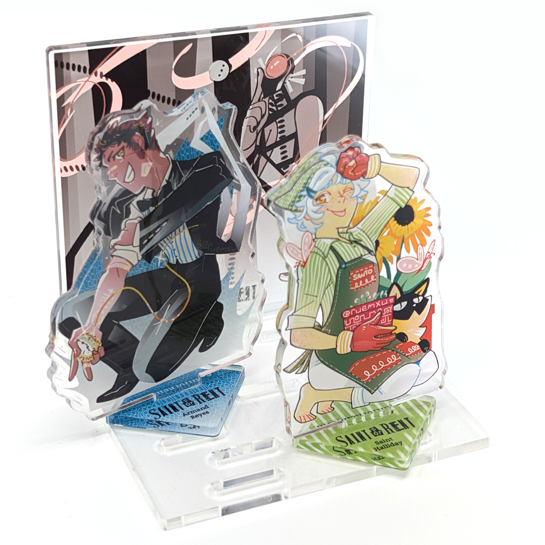 Saint for Rent Standee: Saint
