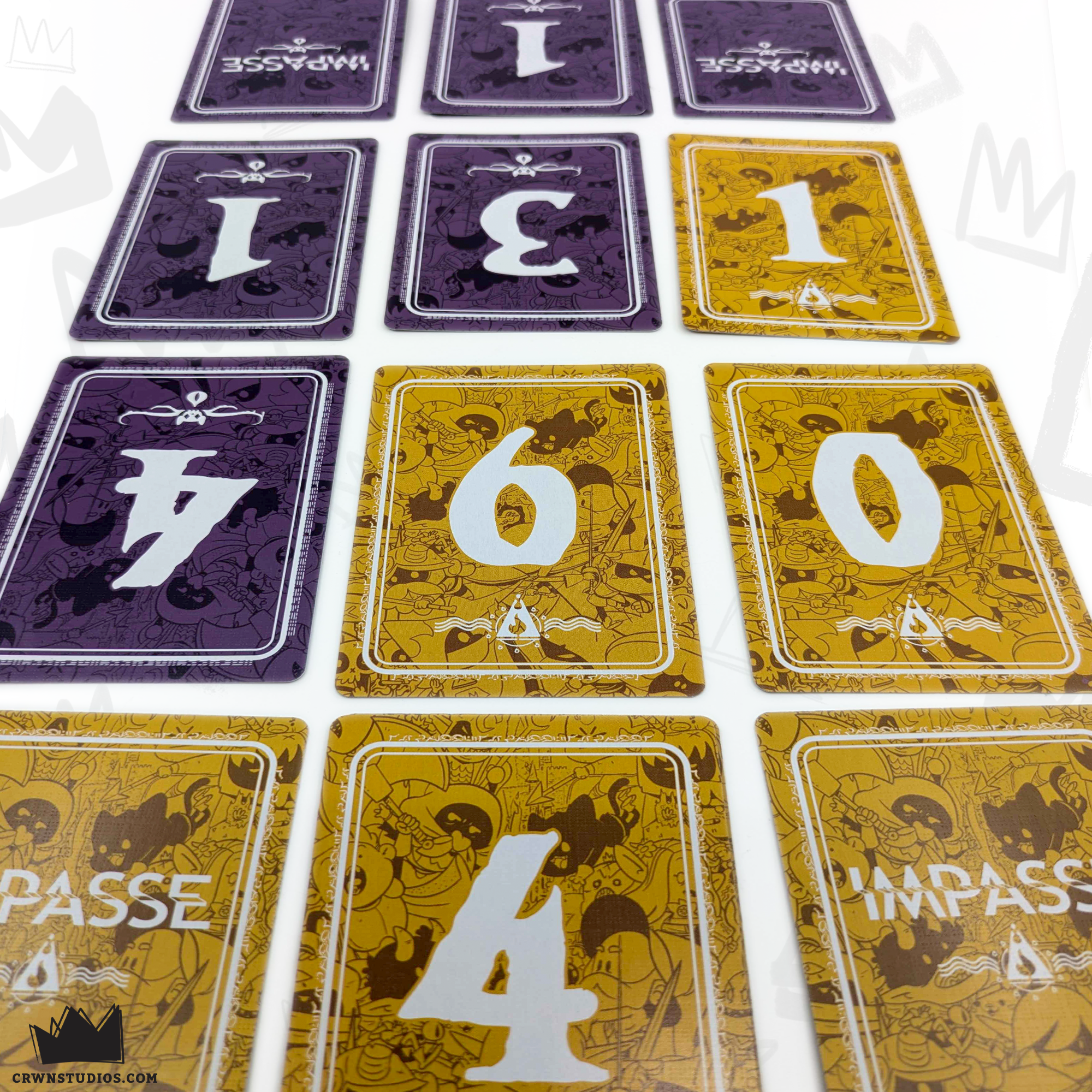 Impasse Card Game - Warlock X Sorcerer Colorway