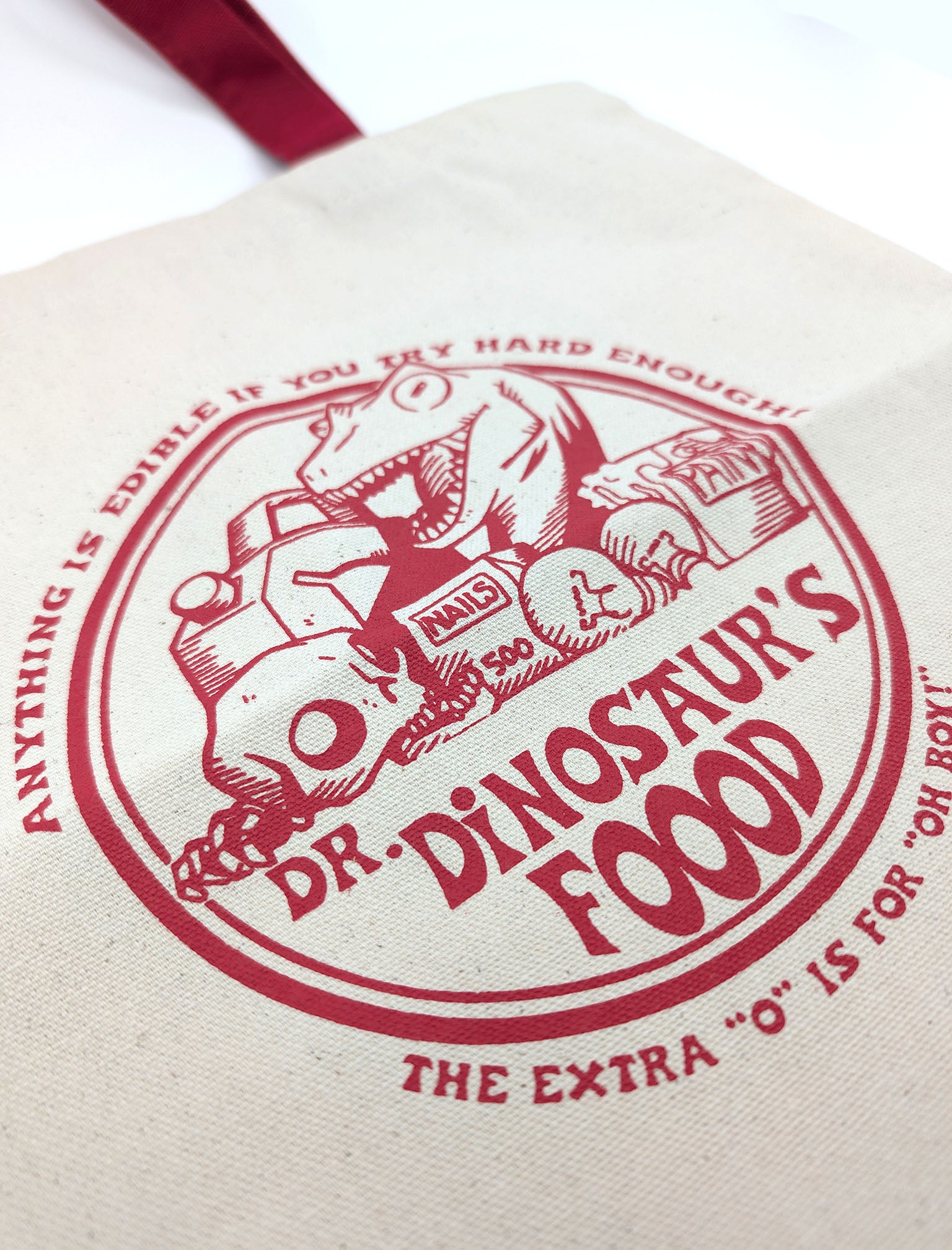 Dr. Dinosaur's FOOOD Tote!